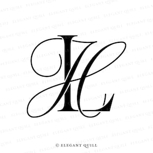 Wedding Gobo Monogram, Gobo Light, Wedding Logo Monogram, HL, LH