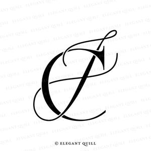 Personal Logo Initials, Logo of Initials, Monogram Logo, JC, CJ
