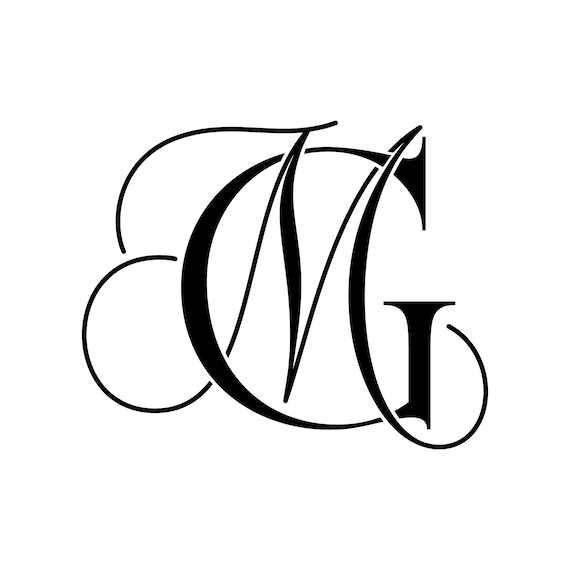 Buy Dance Floor Monogram Gobo Light Wedding Logo Monogram MG Online in  India 