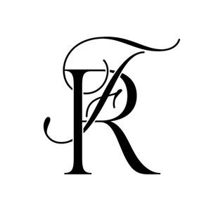 Calligraphy Logo Boutique Logo Design Business Logo FR RF | Etsy