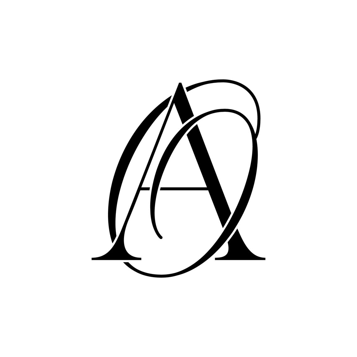 Feminine Logo Elegant Logo Business Logo Design OA AO - Etsy