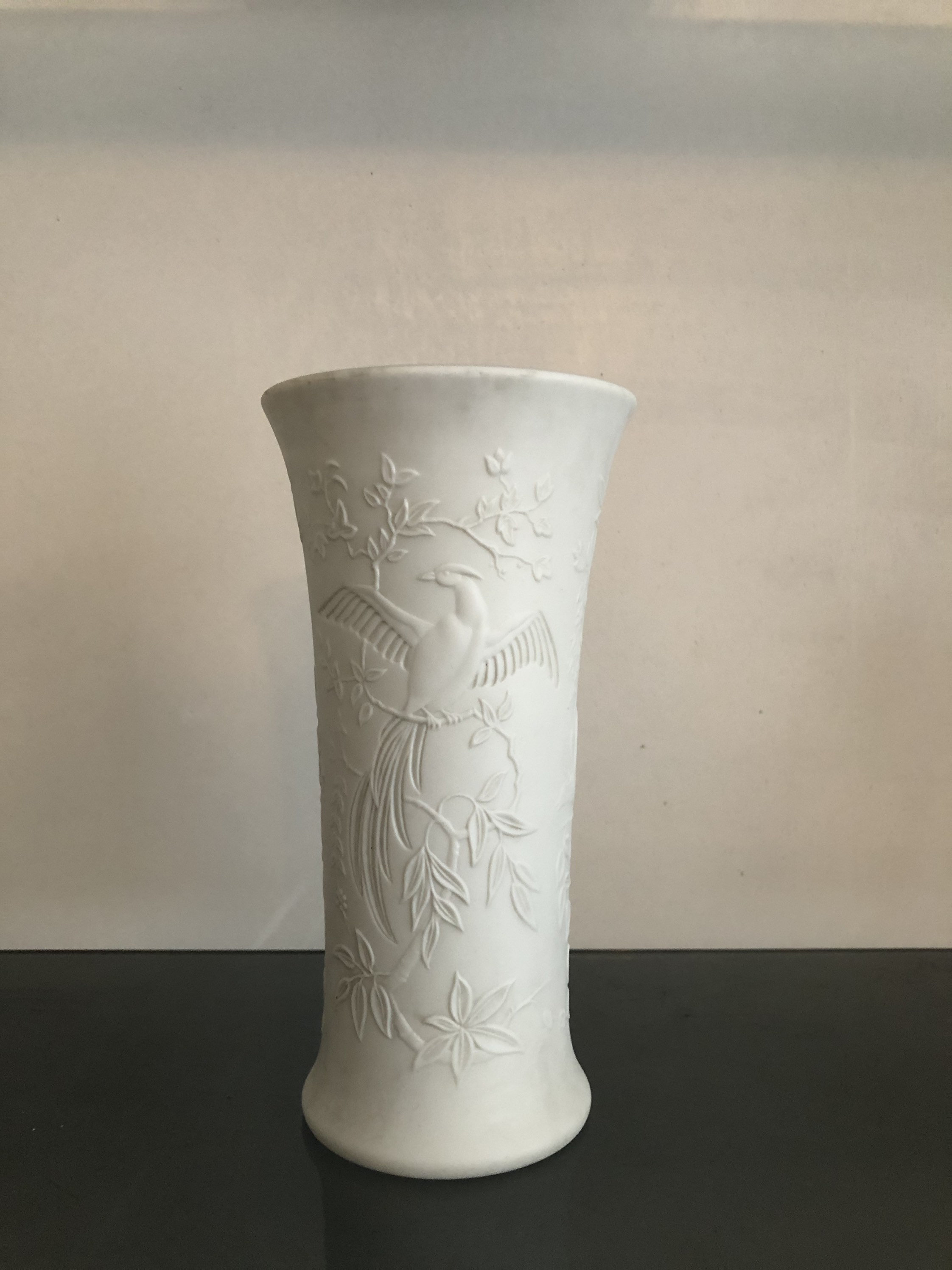 White Kaiser Vase Etsy