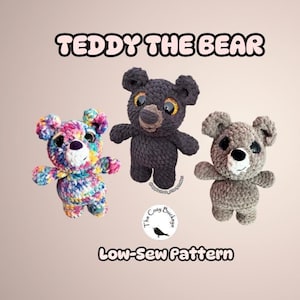 Teddy the Bear – Crochet Bear Pattern (PDF Download)