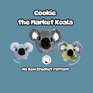 Cookie the Market Koala / PDF Crochet Pattern Only / Quick Market Make