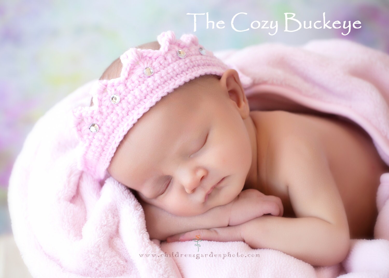 Princess/Prince Crown with Jewels Photography prop Newborn | Etsy