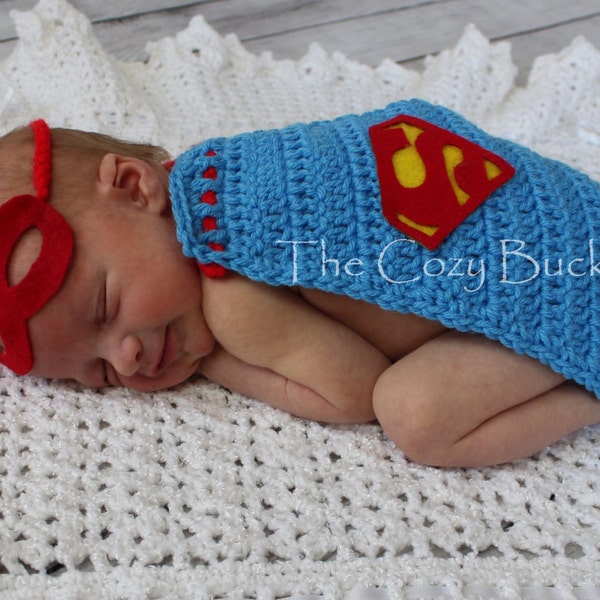 Preemie or Newborn Superhero Costume - Superhero Cape - Photography Prop - Halloween Costume