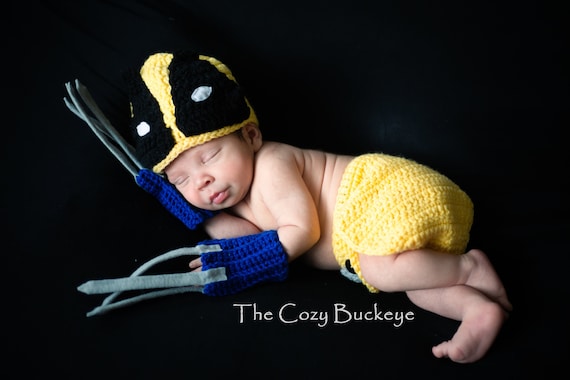 Baby wolverine halloween costume 2025
