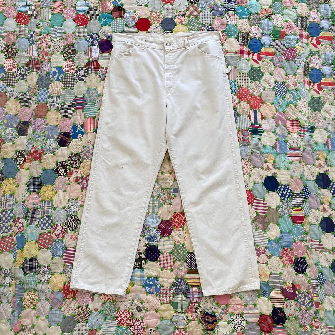 off white carpenter pants