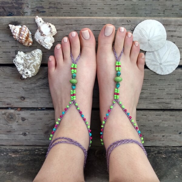 soleless beach sandals