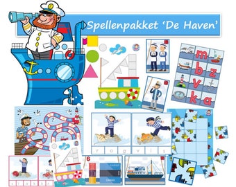 Spellenpakket 'De haven'