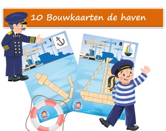 Bouwkaarten voor de haven