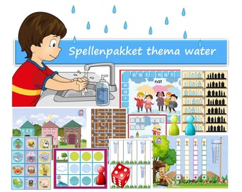 Theme package 'water' for children