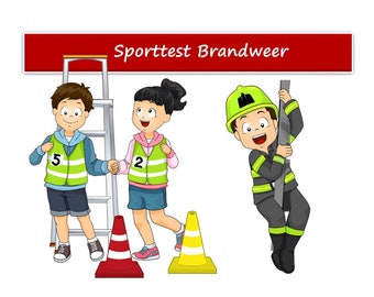 Sporttest Brandweer, Sportmiddag bij thema 'brandweer'