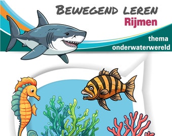 Rhyme run 'Underwater world', learning while moving, rhyming