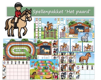 Spellenpakket 'Het paard'