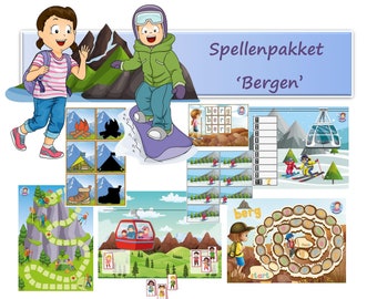 Theme package 'Mountains' for children