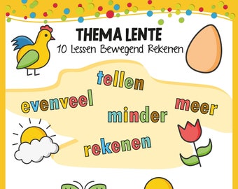 Telpakket lente, 10 lessen bewegend leren rekenen