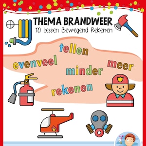 Fire brigade counting package, 10 lessons of active learning to count