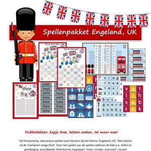 Paquete de juegos Inglaterra, Reino Unido