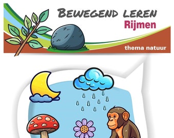 Rijmrun 'Natuur', bewegend leren, rijmen