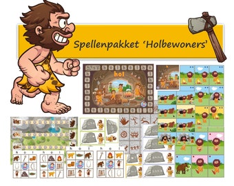 Spellenpakket 'Holbewoners'