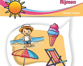 Reimlauf „Sommer“, Lernen in Bewegung, Reimen