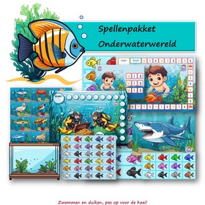 Spellenpakket Onderwaterwereld afbeelding 1
