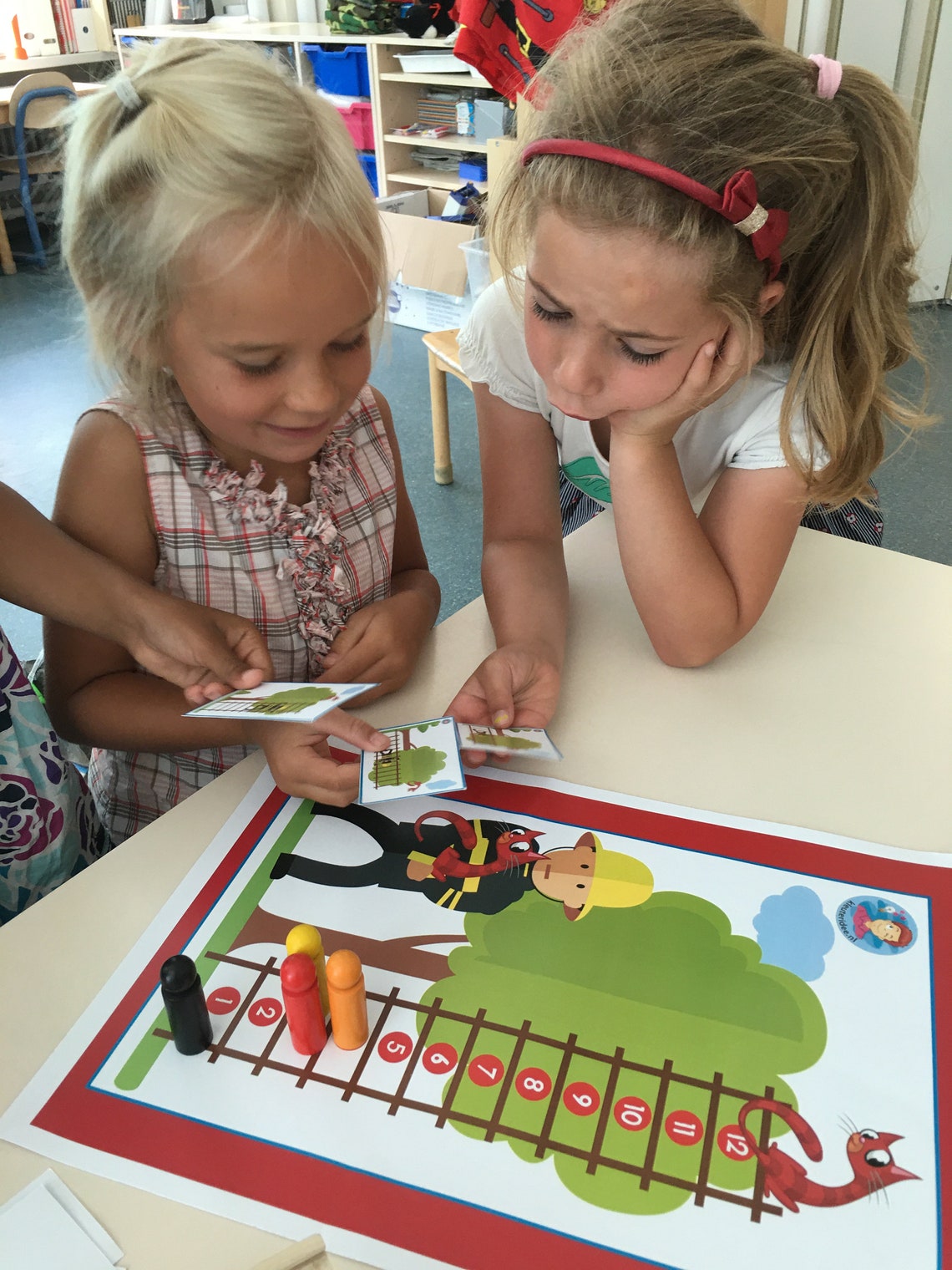  Six Kindergarten Games, Firefighters Theme - Etsy Illustration 