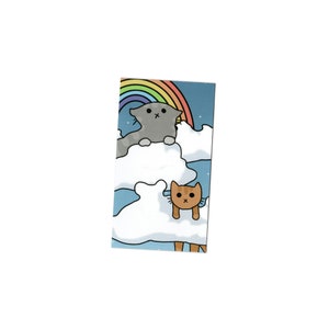 Cloud Cats Fridge Magnet