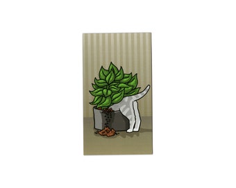 Plant Digging Cat Magnet, Refrigerator Magnets, Fridge Decor, Cute Kitchen, Cubicle Decor, Cat Lover Gift, Home Decor, Dorm Room