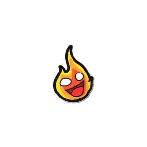 Funny Hot Flame Fire Outdoor Vinyl Sticker