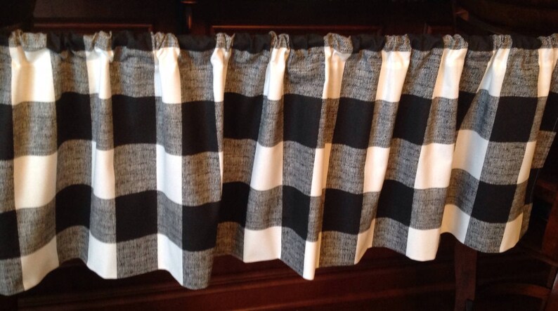 Two Curtain Panels Pair For Single 36 And Double Etsy