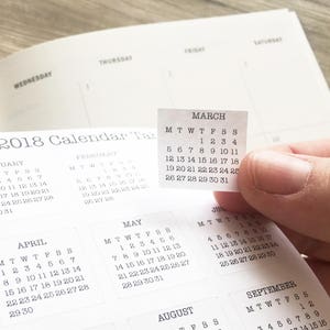 Calendar sticker (2024)