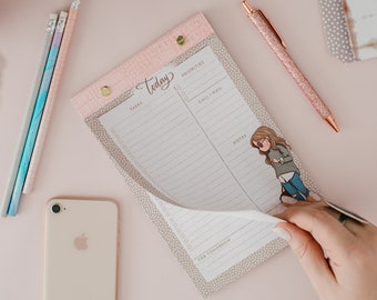 Daily organizer pad - Miss Lily Shades