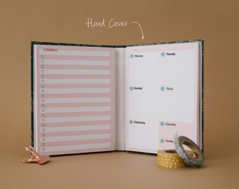 Weekly organizer / checklist - pocket size - Miss Lily Shades