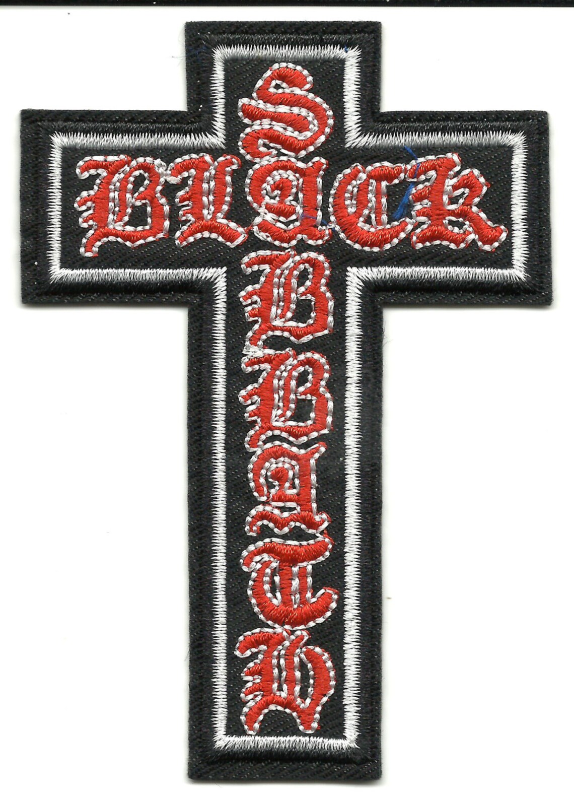 BLACK SABBATH White Masters Logo Woven Sew/iron on Patch 12 X | Etsy