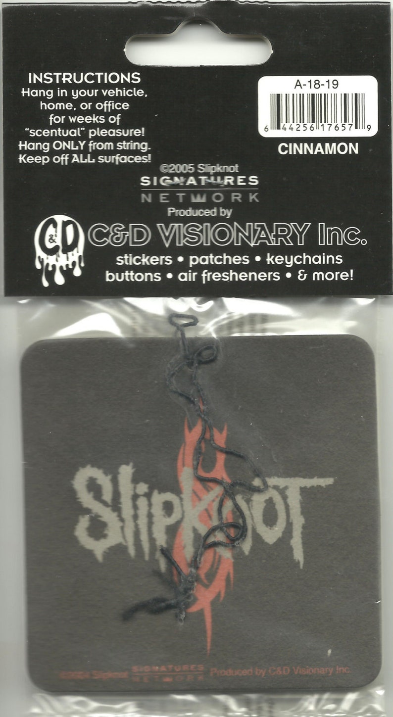 SLIPKNOT Barcode/Logo VINTAGE Doppelpackung mit Etsy