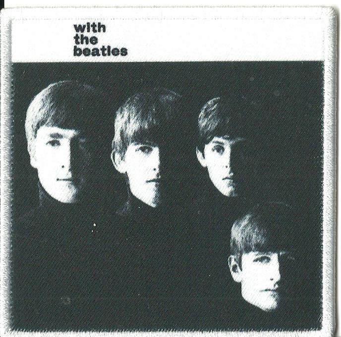 BEATLES With the Beatles - Square Album Cover - Embroidered