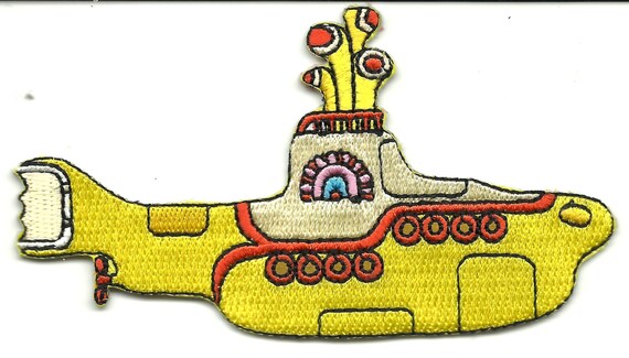 Mint Condition Brand Newunused BEATLES Yellow Submarine Embroidered 