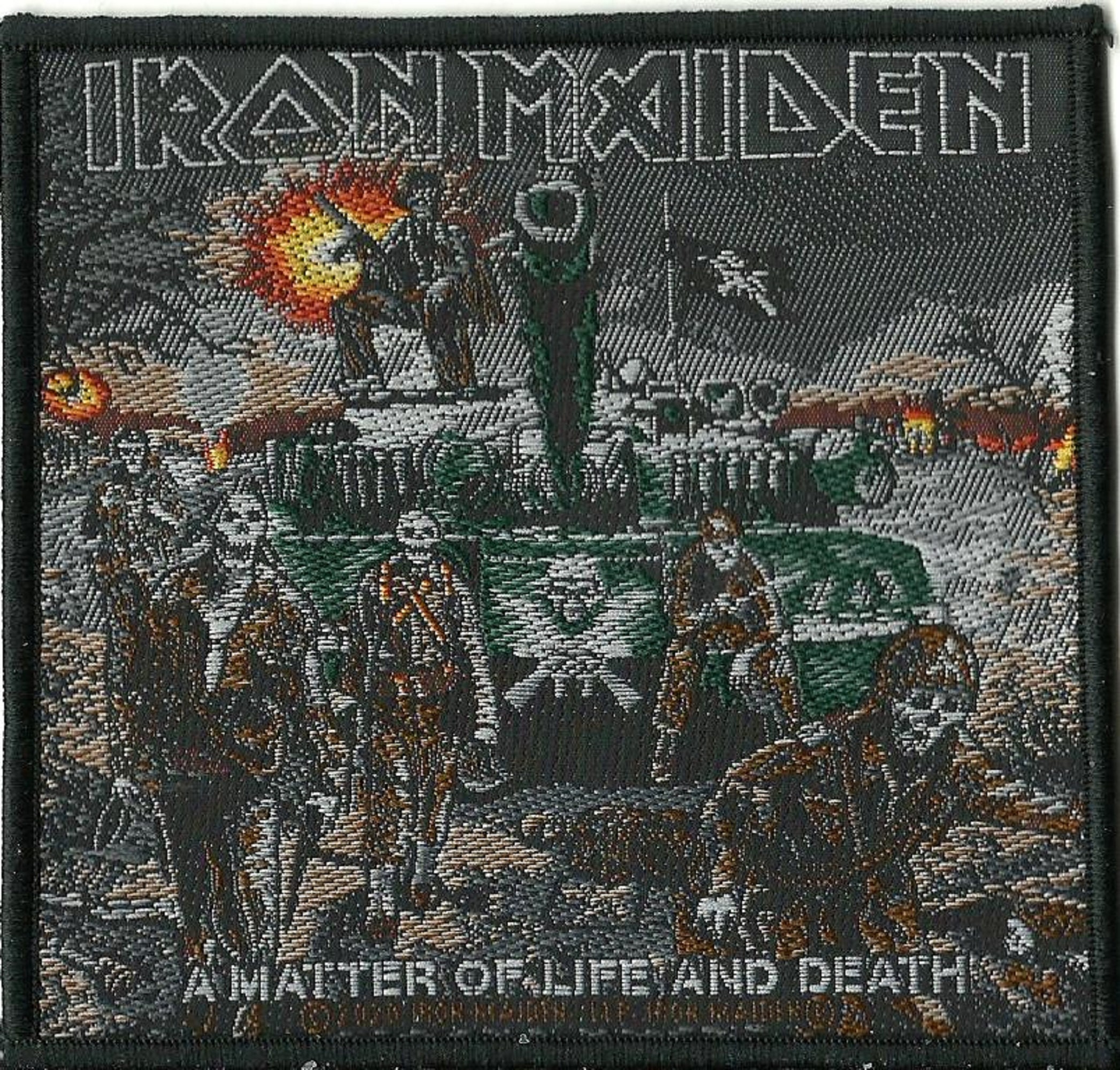 Iron Maiden A Matter Of Life And Death Album Cover