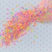 Kawaii Neon Rainbow Confetti Mix Shape Glitter Resin Supplies Nail Art Decoden Slime Glitter - 10 grams 
