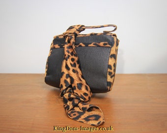 Animal print handbag