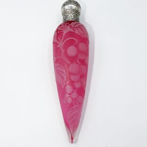 Thomas Webb Glass Perfume Bottle - Etsy Sweden