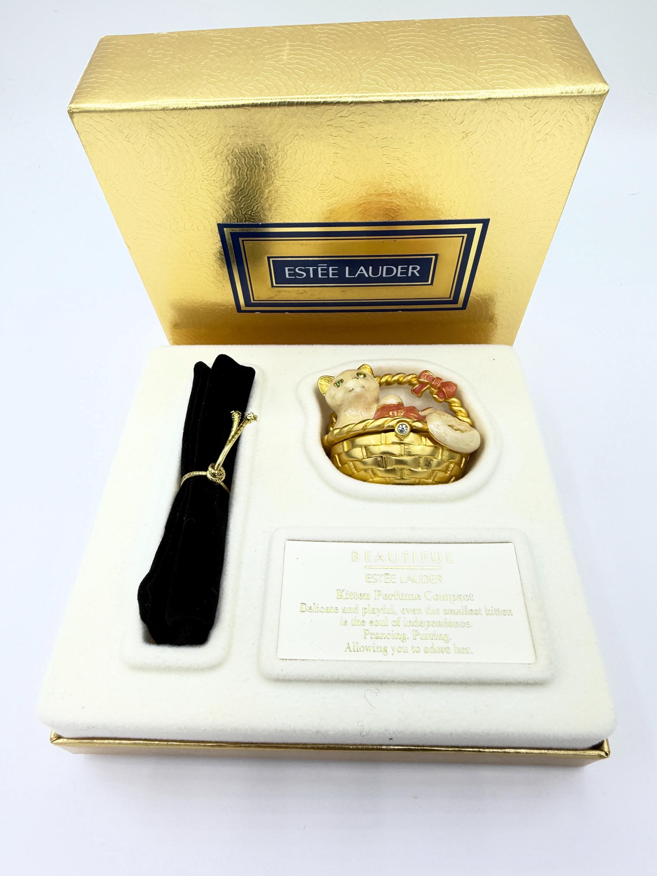 Estee Lauder Kitten Perfume Compact - Etsy