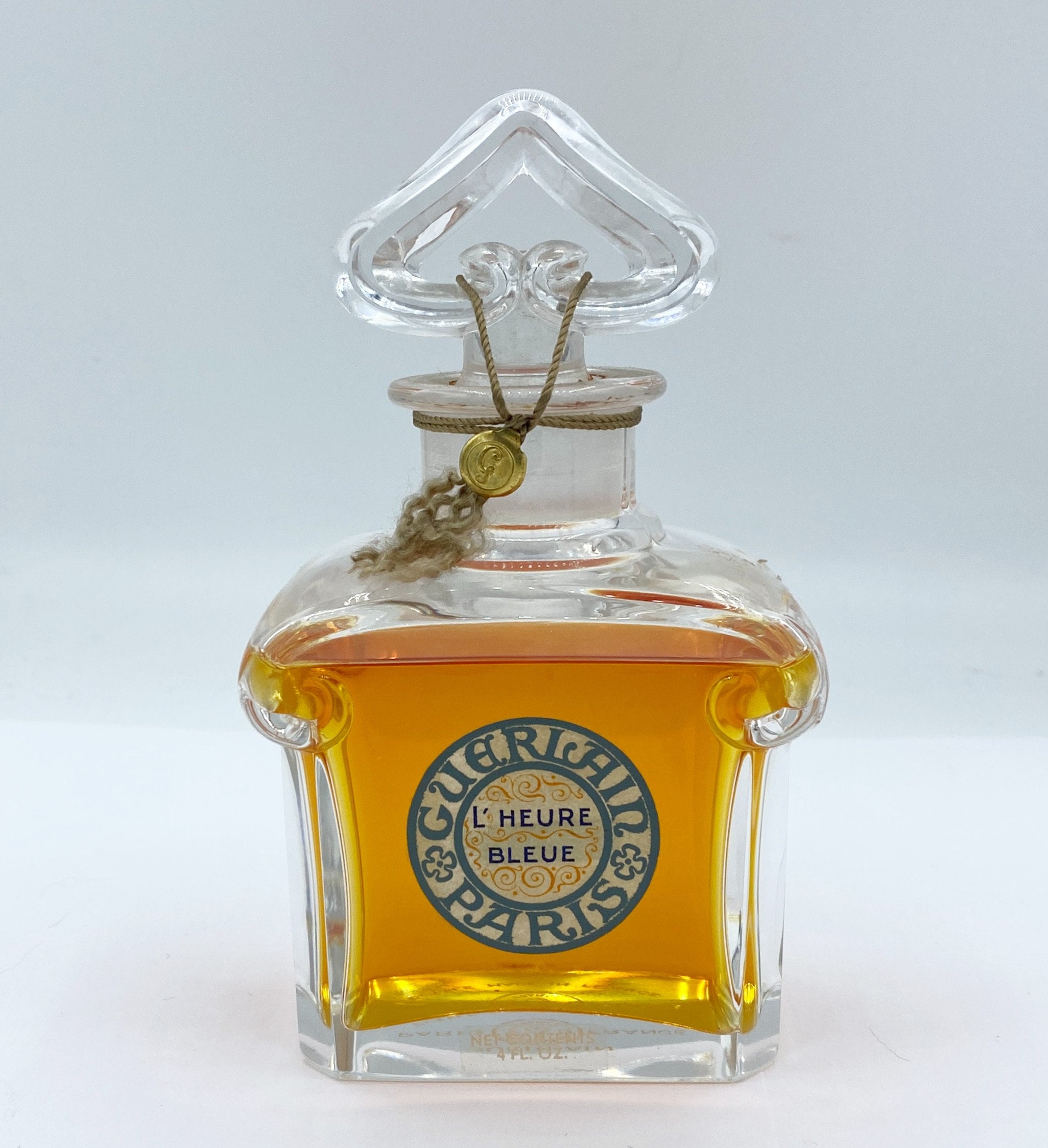 Vintage Guerlain L'heure Bleue Baccarat Factice/dummy 4 Oz - Etsy