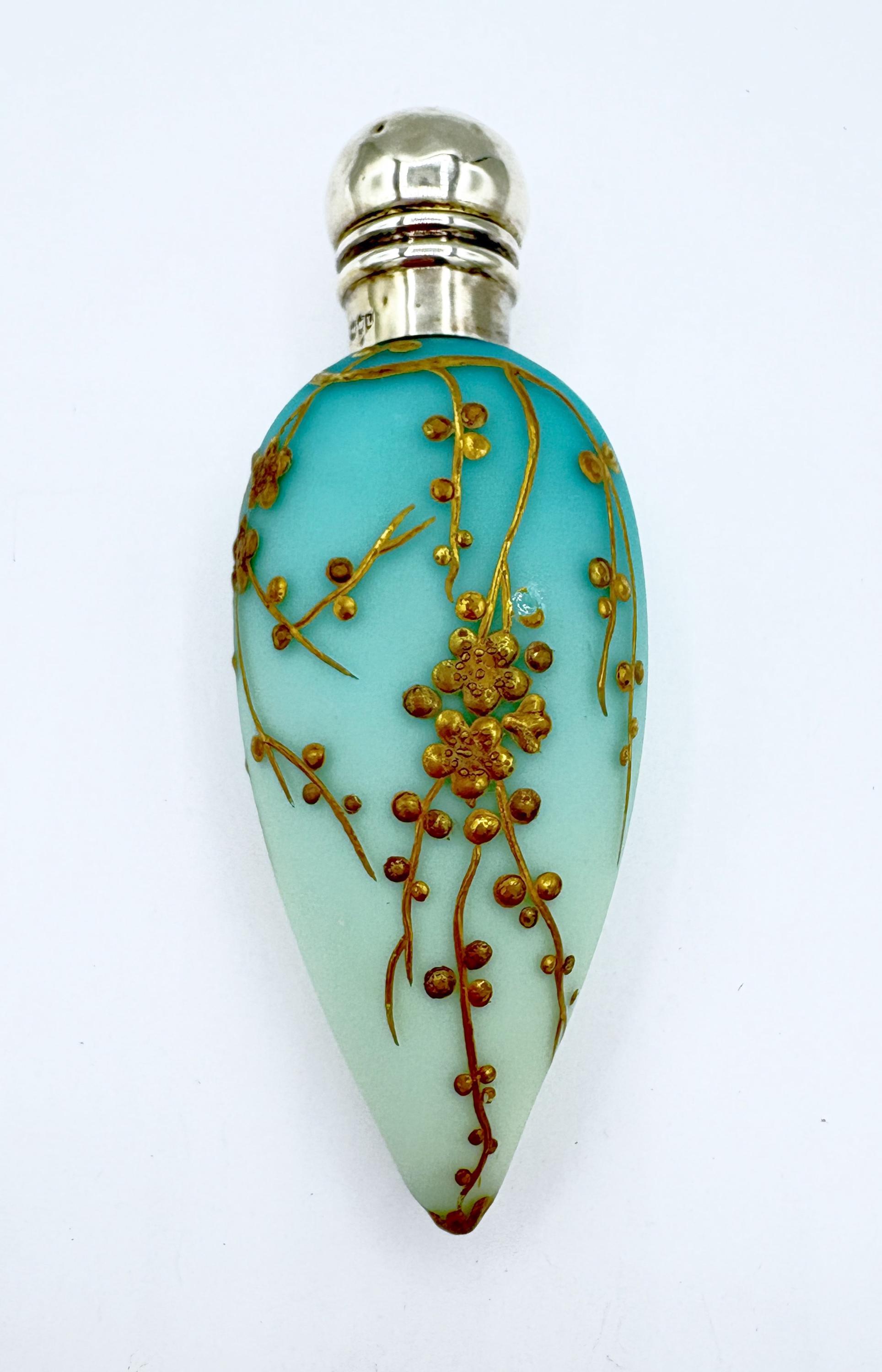 Thomas Webb Glass Perfume Bottle - Etsy Sweden