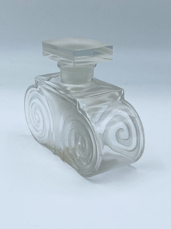 Antique Art Deco French Lentheric Miracle Clear &… - image 2