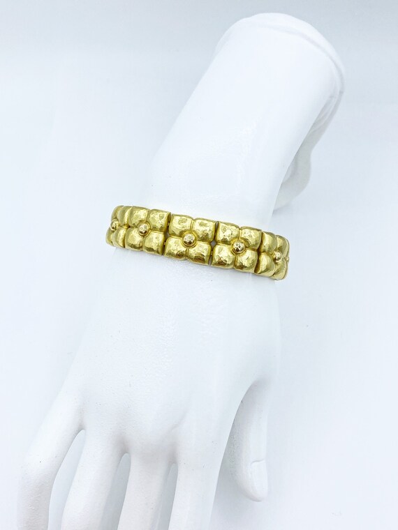 18k Paloma Picasso Flower Bracelet 