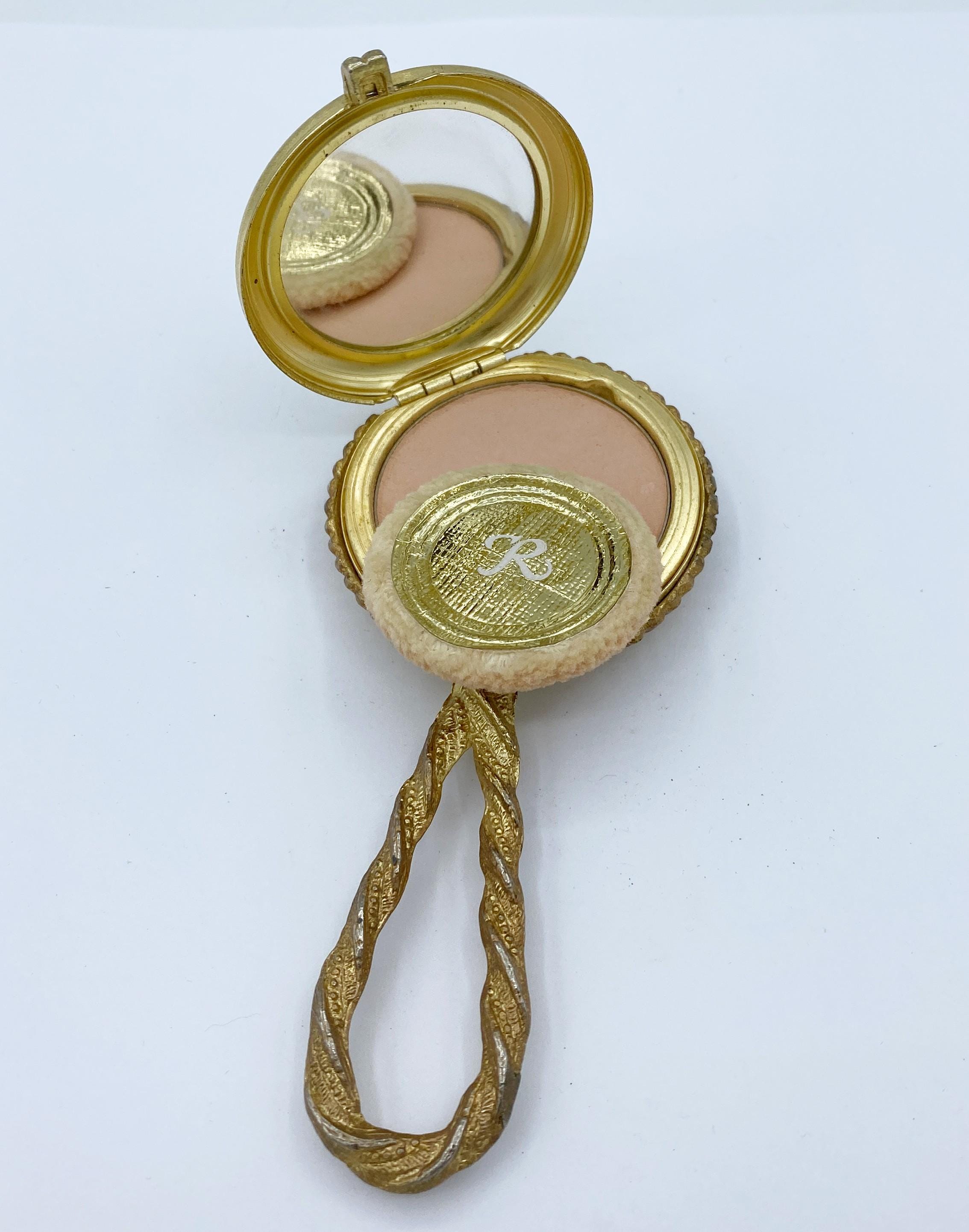 Vintage Revlon Demi-tasse Cameo Compact & Hand Mirror - Etsy