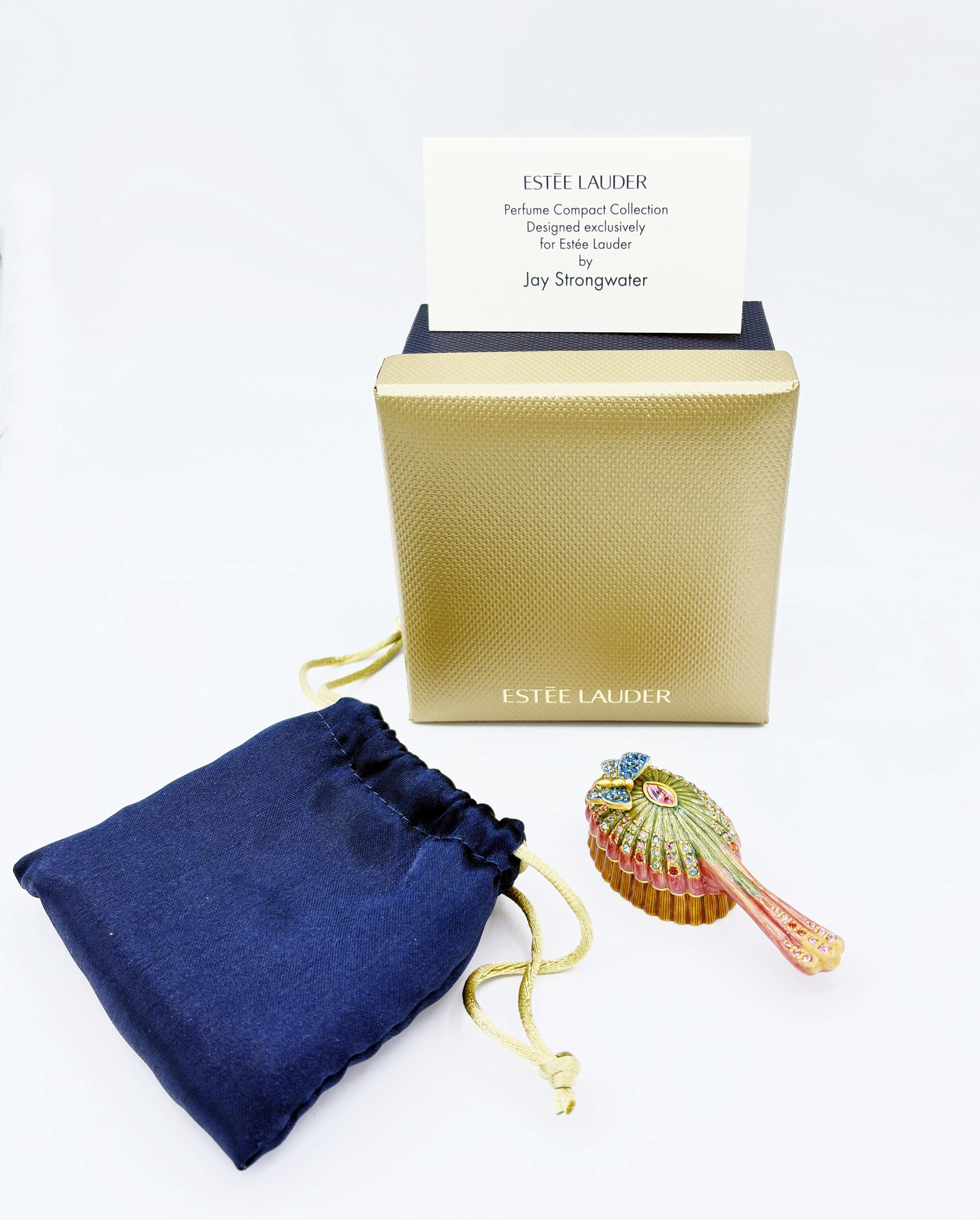 エスティローダー　コンパクト JAY STRONGWATER コレクション Jay Strongwater for Estee Lauder - Etsy